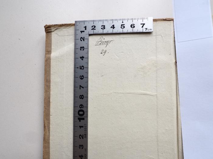 -, Von Hand: Notiz, Nummer; 'Biogr.
29.'