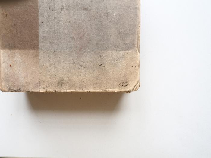 -, Von Hand: Initiale, Notiz; 'Bd'
