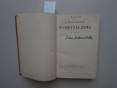  Sabbatai Zewi. (1926)