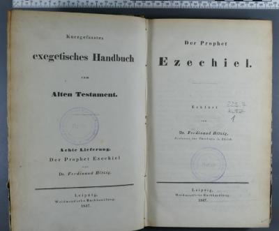223.7 KURZ 1;Dd8;Dd 50 ;; ;;: Der Prophet Ezechiel (1847)