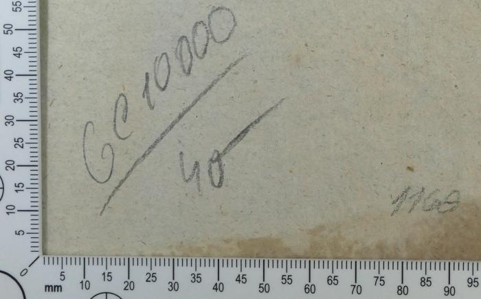 -, Von Hand: Nummer; '6 [?] 1000000 / 40

1160'
