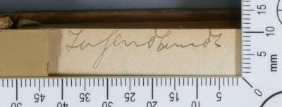 - (Jugendbund [o. Ortsangabe]), Von Hand: Exlibris; 'Jugendbund'.  (Prototyp)