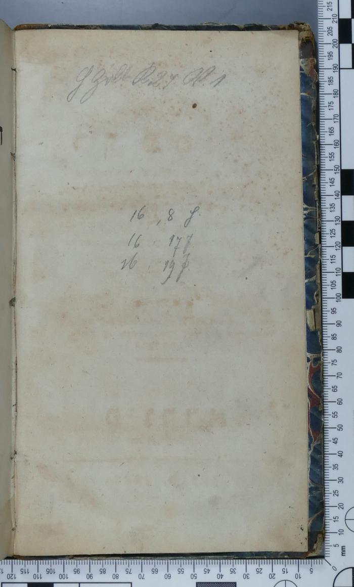 -, Von Hand: Notiz; '[Kapitel- und Vers-Angaben]'