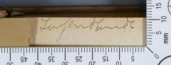 - (Jugendbund [o. Ortsangabe]), Von Hand: Exlibris; 'Jugendbund'.  (Prototyp)