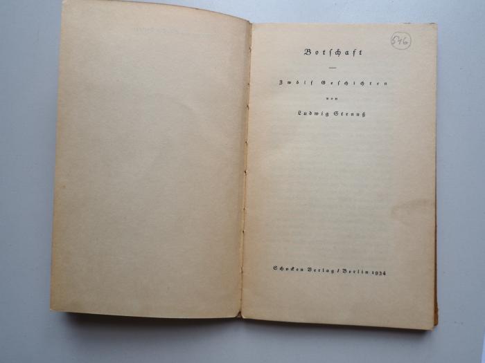 -, Von Hand: Nummer; '546'