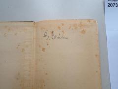 - (Brünn, G.), Von Hand: Name, Autogramm; 'G. Brünn'. 