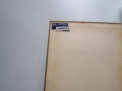 - (Blumstein, Leo), Etikett: Buchhändler, Name, Ortsangabe; 'L. Blumstein
Tel Aviv
ל. בלומשטין
תל-אביב'.  (Prototyp)