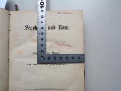 - (Rothmann, S.), Von Hand: Autogramm, Name; 'S. Rothmann'. 