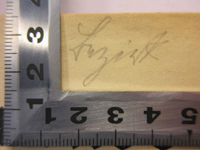 -, Von Hand: Name; '[?]'
