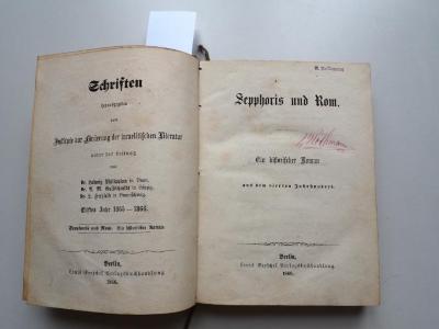  Sepphoris und Rom. Ein historischer Roman aus dem vierten Jahrhundert. (1866)
