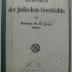 Gesch 829/2 : Lehrbuch der jüdischen Geschichte (1922)