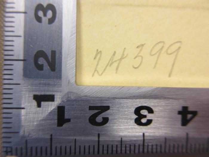 -, Von Hand: Nummer; '24399'