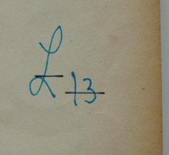 - (Geheime Staatspolizei Hannover), Von Hand: Nummer; 'L 13'. 
