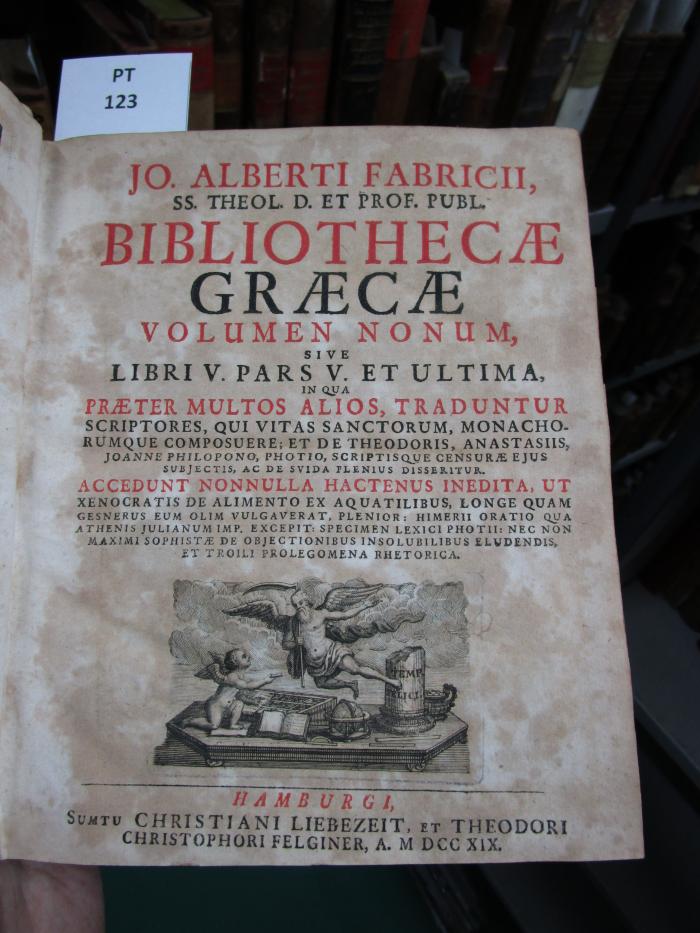  Jo. Alberti Fabricii Bibliotheca Graeca (1719)