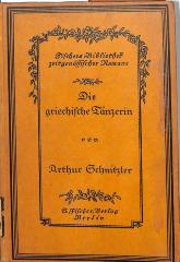 Z 4070 : Die griechische Tänzerin und andere Novellen ([1914])