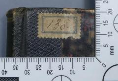 - (Kraus, Josef), Etikett: Nummer; '138'. 