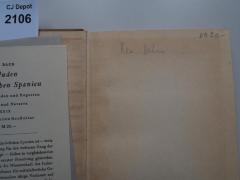 - (Cohn, Rosi), Von Hand: Autogramm, Name; 'Rosi Cohn'. 