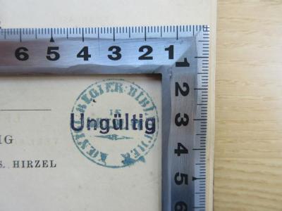 Gh 430-1 : Briefwechsel Landgraf Philipp's des Grossmüthigen von Hessen mit Bucher.  (1880);- (Königliche Regierungsbibliothek zu Breslau), Stempel: Name; 'KÖNIGL : REGIER : BIBLIOTHEK
IN [BRESLAU]'. 