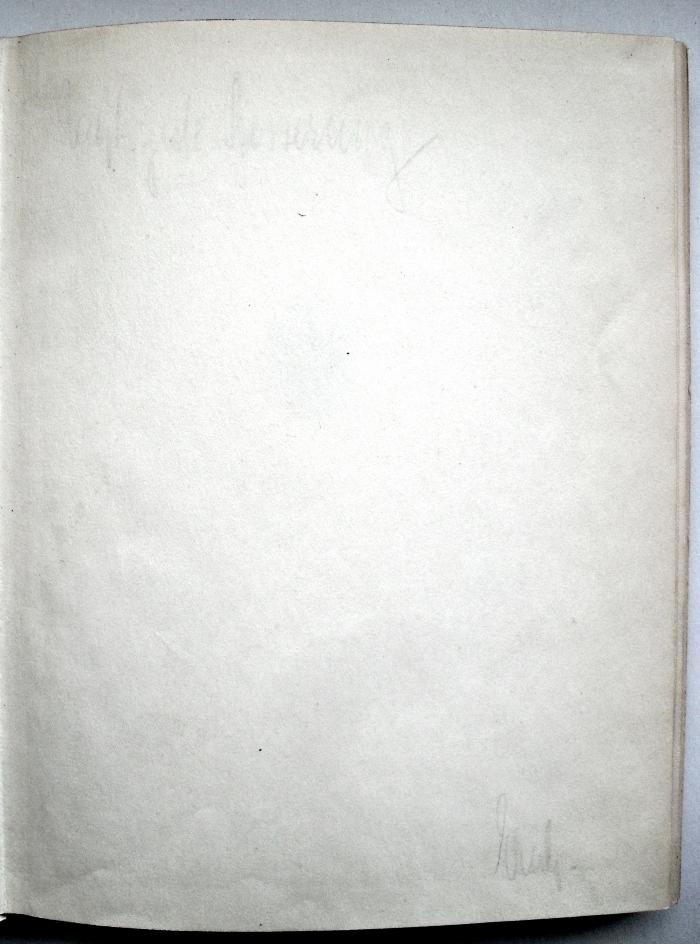 - (Erich[?]), Von Hand: Widmung, Name; 'Recht gute Besserung / Erich[?]'. 