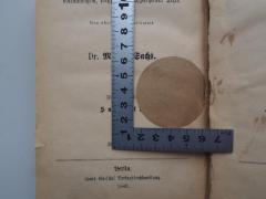 - (Synagoge Pestalozzistraße der Jüdischen Gemeinde zu Berlin), Überklebt: Wappen, Ortsangabe; 'Der Vorstand der Synagoge Pestalozzistraße'. 