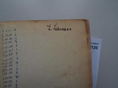 - (Lehmann, E.), Von Hand: Autogramm; 'E. Lehmann'. 