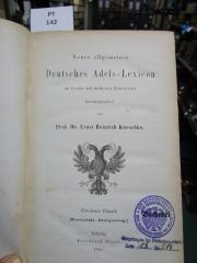  Neues allgemeines deutsches Adels-Lexicon; [Bozepolski-Ebergassing] (1860)