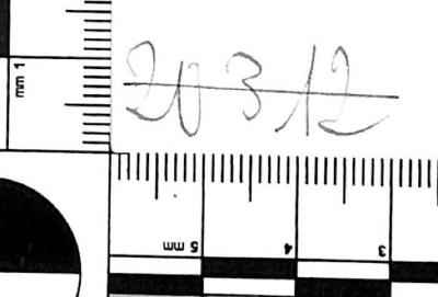 - (NSDAP-Gauarchiv und -museum Südhannover-Braunschweig), Von Hand: Signatur; '20312'. 
