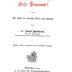 8/2277 : Wie erziehen wir unsern Sohn Benjamin? Ein Buch für deutsche Väter und Mütter (1904)