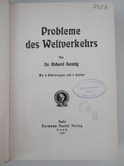 98/2021/41086 : Probleme des Weltverkehrs (1913)