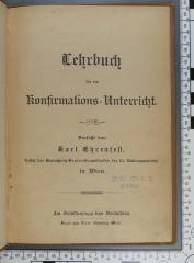 296.077.2 EHRE : Lehrbuch für den Konfirmations-Unterricht ([1902])