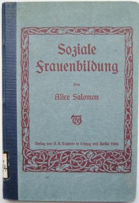 S 3734 : Soziale Frauenbildung (1908)
