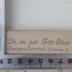 - (Elsas, Fritz Dr.), Stempel: Name, Ortsangabe; 'Dr. rer. pol. Fritz Elsas Stuttgart-Cannstatt, Karlstrasse 29.'. 