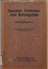 P 3388 : Haeckels Monismus eine Kulturgefahr (1919)