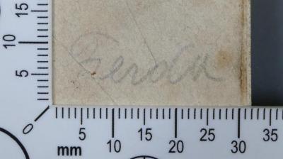 - (Ferda), Von Hand: Name; 'Ferda'. 