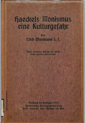 P 3388 : Haeckels Monismus eine Kulturgefahr (1919)
