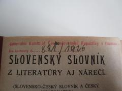 - (Tschechoslowakei. Generalkonsulat (Hamburg)), Stempel: Name, Berufsangabe/Titel/Branche, Ortsangabe; 'Generálni Konsulát Československé Republiky y Hamburk.
Inv.knihovny č..............'.  (Prototyp)
