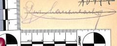 - (Lauenbachs[?], Kurt), Von Hand: Name; 'Kurt Lauenbachs[?]'. 