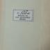 - (Israelitische Religionsschule München), Etikett: Name, Berufsangabe/Titel/Branche, Ortsangabe; 'No. [135a]
Bibliothek der israel. Religionsschule München.'.  (Prototyp)