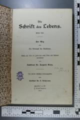 296.12 STEI 1,3 : Die Schrift des Lebens. 3, Der Weg oder die Weisheit der Rabbinen. Gesetz und Sitte im Judentum nach Bibel und Talmud darstellend  (1910)