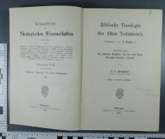 296.109 STAD 2 : Biblische Theologie des Alten Testaments. 2, Die jüdische Religion von der Zeit Esras bis zum Zeitalter Christi  (1911)