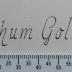 - (Gabirol-Loge, Berlin;Goldmann, Nahum), Papier: Widmung; 'Den Brüdern der Gabirol-Loge
zur Erinnerung an die Installation am 30. Juni 1930
Nahum Goldmann
Zur Verwirklichung des "Jüdischen Menschen"'. 