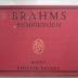 Vb;Vb 41;41 1 2. Ex.;2 2.Ex.: Symphonien von Johannes Brahms. Bearbeitung für Klavier zu vier Händen. (o.J.)