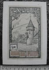- (Cohen, Dr. Ernst), Etikett: Exlibris; 'EX LIBRIS Dr. Ernst Cohen.'. 