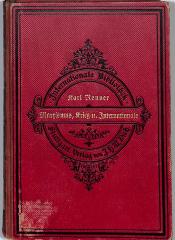T 3278 : Marxismus, Krieg und Internationale. Kritische Studien über offene Probleme des wissenschaftlichen und des praktischen Sozialismus in und nach dem Weltkrieg (1917)