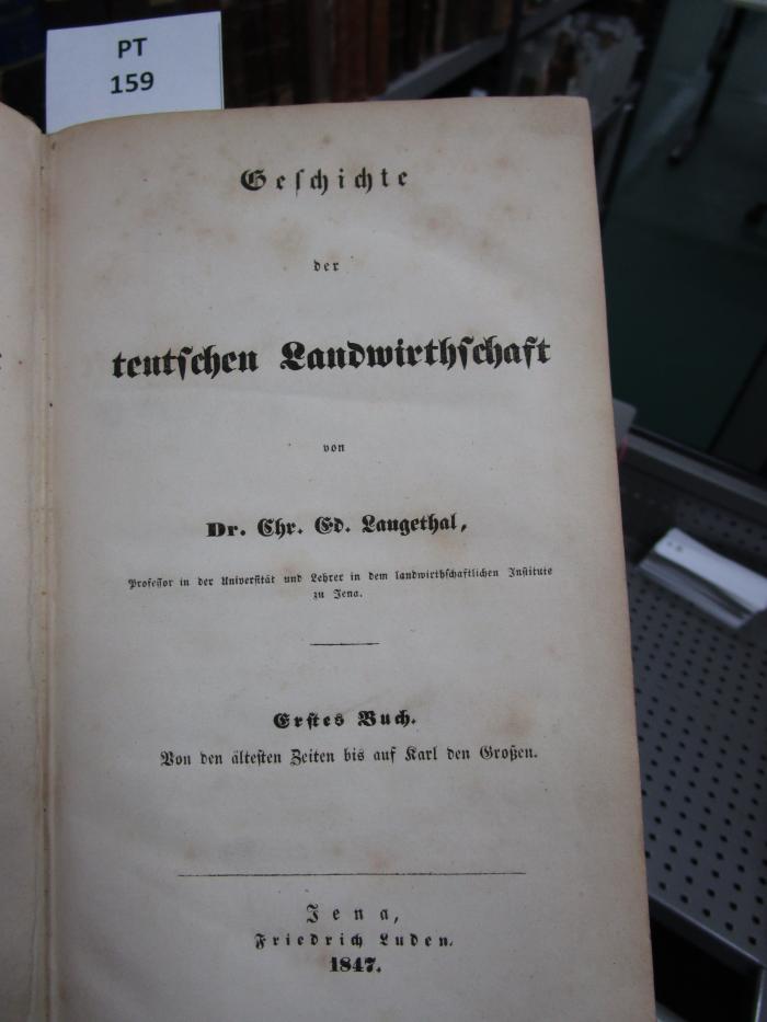  Von den ältesten Zeiten bis auf Karl den Großen (1847)