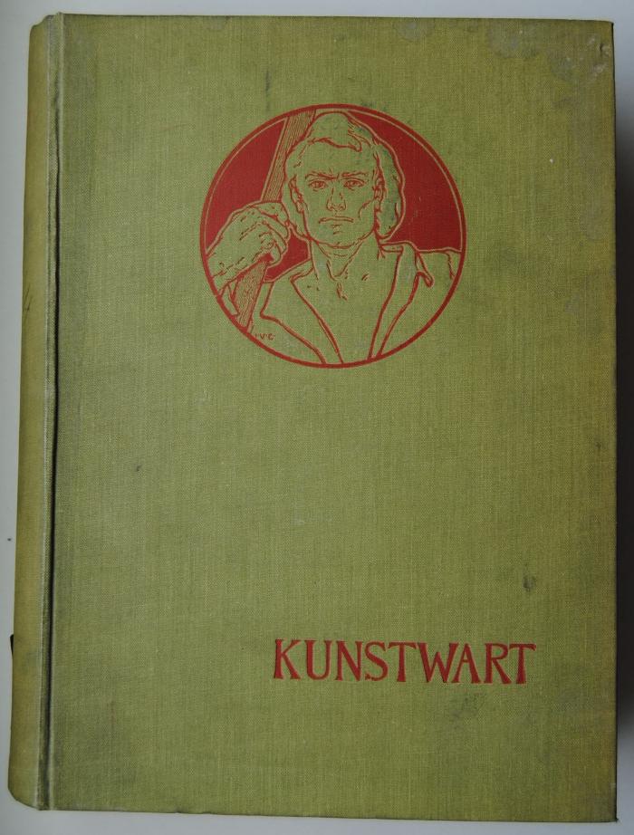 Zs 2499 : 17,1 : Der Kunstwart. Halbmonatsschau über Dichtung, Theater, Musik, bildende und angewandte Künste (1903/04)