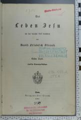 296.133.2 STRA : Das Leben Jesu (1902)