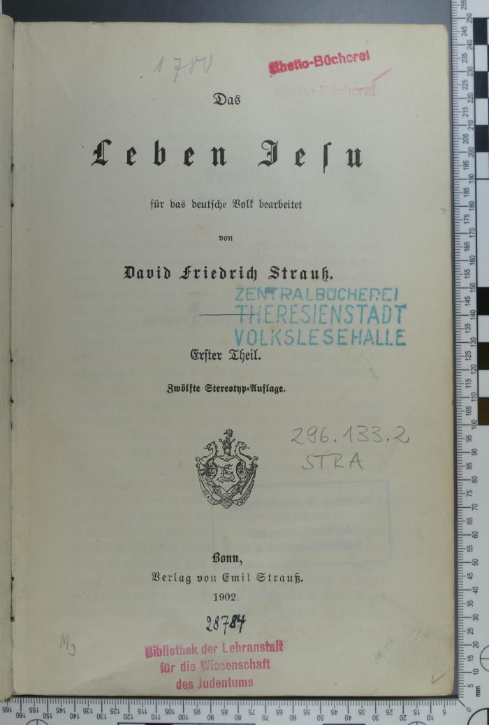 296.133.2 STRA : Das Leben Jesu (1902)