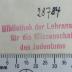 - (Hochschule für die Wissenschaft des Judentums), Von Hand: Inventar-/ Zugangsnummer; '28784'. 