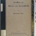 296.161 ADLE : Studien zu Philon von Alexandreia  (1929)